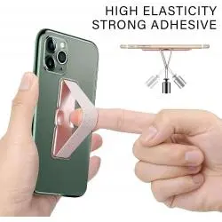 Soporte, Tripode, Lentes y Bastón Selfie,Cinta Anillo Para Celular Tela Antirrobo Sujetador Elastico