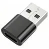Adaptadores de Audio, BT y OTG,Adaptador Conector Usb Macho A Tipo C Hembra Pc Celular 3.0 - WH8197