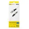 Cables de Datos y Carga,Cable USB Tipo C Silicona Flexible Grueso Metalico Carga Datos - WH7929
