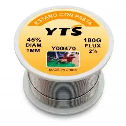 Otros,Rollo Soldadura 1mm Alambre Fino Soldadura Estaño Cautin - YTS