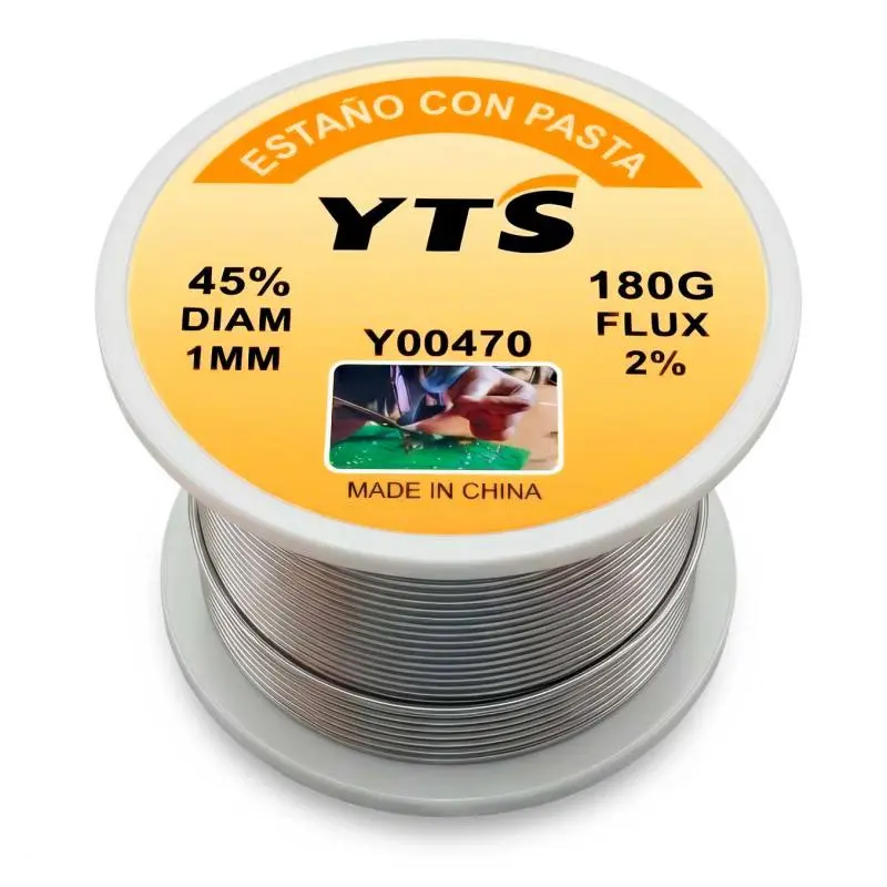 Otros,Rollo Soldadura 1mm Alambre Fino Soldadura Estaño Cautin - YTS