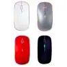 Mouse,Mouse Óptico Inalámbrico Recargable Pc Notebook