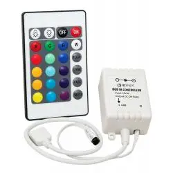 Cintas y Tiras LED,Cinta Led Rgb Tricolor Control Transformador Pegable 12v