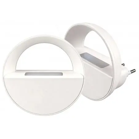 Ampolletas,2X Espanta Cuco Nocturno Luz Led Sensor Noche Niño Enchufe - AS0271