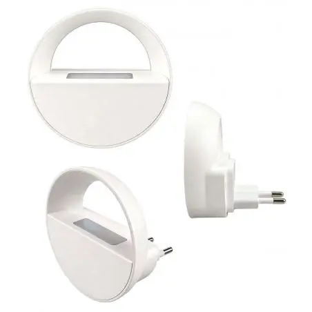 Ampolletas,3X Espanta Cuco Nocturno Luz Led Sensor Noche Niño Enchufe - AS0271