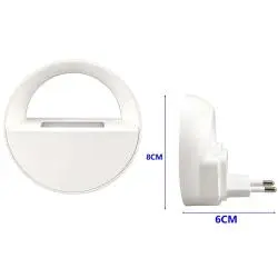 Ampolletas,5X Espanta Cuco Nocturno Luz Led Sensor Noche Niño Enchufe - AS0271
