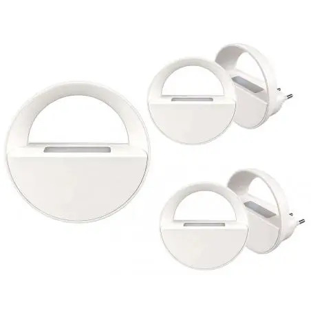 Ampolletas,5X Espanta Cuco Nocturno Luz Led Sensor Noche Niño Enchufe - AS0271