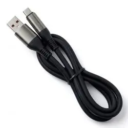 Cables de Datos y Carga,Cable USB Tipo C Silicona Flexible Grueso Metalico Carga Datos - WH7929