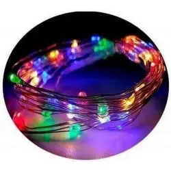 Cintas y Tiras LED,Luz Hada Arroz Luces Led Alambre a Pilas Maqueta Fiesta Boda