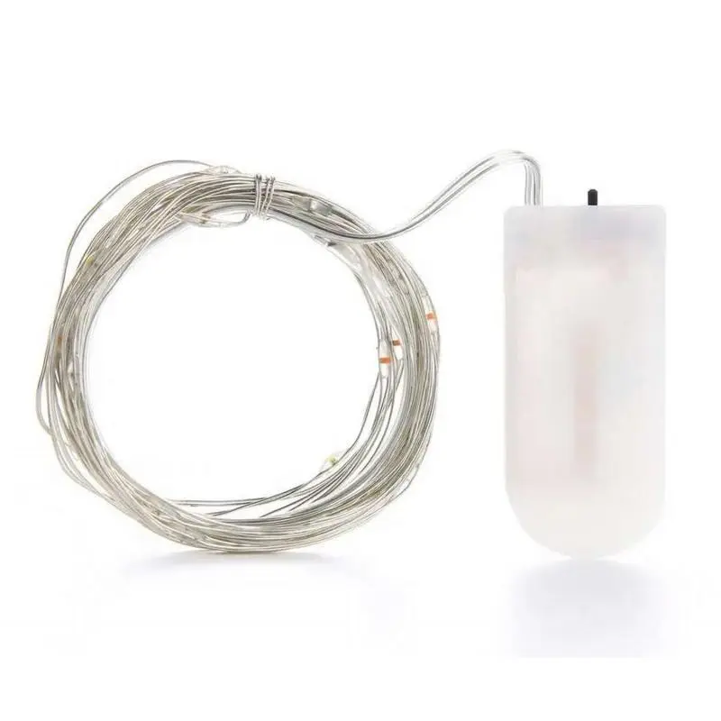 Cintas y Tiras LED,Luz Hada Arroz Luces Led Alambre a Pilas Maqueta Fiesta Boda