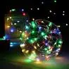 Cintas y Tiras LED,Luz Hada Arroz Luces Led Alambre a Pilas Maqueta Fiesta Boda