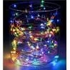 Cintas y Tiras LED,Luz Hada Arroz Luces Led Alambre a Pilas Maqueta Fiesta Boda