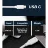 Cargadores de Notebook,Cargador Tipo C Para Notebook Macbook Pro 87W Carga Rapida