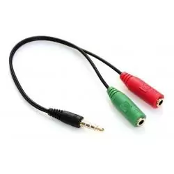 Adaptadores de Audio,Splitter Audio Y Microfono Para Consola Adaptador Jack 3,5mm - Tipo Cable