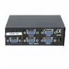 Adaptador de Video y Conversor,Splitter Adaptador Vga Multi Puerto Video Pantallas Multiples 1x4