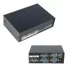 Adaptador de Video y Conversor,Splitter Adaptador Vga Multi Puerto Video Pantallas Multiples 1x4