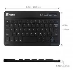 Teclados,Teclado Bluetooth Mini Wireless 7 Recargable Tablet Celular