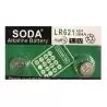 Pilas y Baterias,Tira 10u Pilas Boton Lr621 Ag1 364a SR621SW Bateria 1.5v