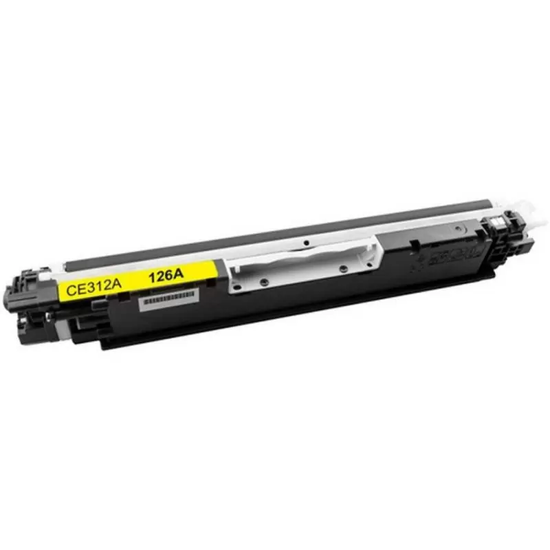 Tinta y Toner Cartridge Láser,Toner Alt. 126a Laser Hp Cp1025nw Amarillo Ce312a Impresora