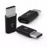 Adaptadores de Audio, BT y OTG,Usb C Adaptador Micro Usb A Puerto C Celular Tablet Otg