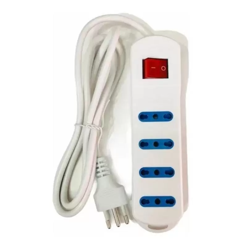 Alargador y Zapatillas electricas,Zapatilla Electrica 3 Mts 4p