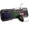 Kit Teclado + Mouse Gamer,Kit Teclado Mouse Alambrico Gamer Retroiluminado Pc Notebook - JX-KT555
