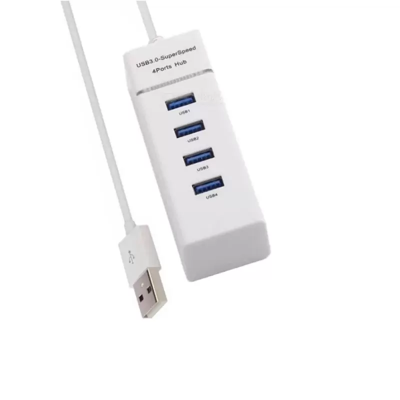 Hub USB,Hub USB 3.0 Alta Velocidad 4 puertos