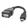 Adaptadores y Cables,Adaptador Otg Mini Usb 5 Pin V3 de Pendrive Para Radio Auto Chery Hyundai Accent