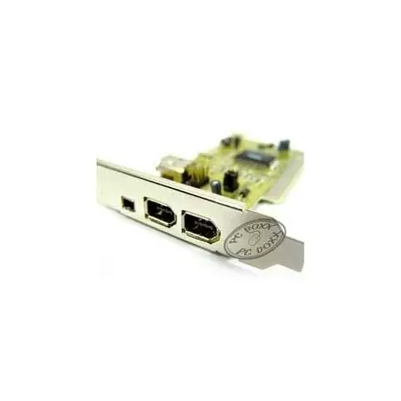 Tarjeta de Expansión,Tarjeta Capturadora Firewire IEEE1394 PCI 4 Puertos de 4 Pines y 6 Pines Conector Video DV MiniDV i-Link