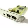 Tarjeta de Expansión,Tarjeta Capturadora Firewire IEEE1394 PCI 4 Puertos de 4 Pines y 6 Pines Conector Video DV MiniDV i-Link
