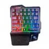 Teclado Gamer,Teclado Gamer USB de una mano Luces RGB K7