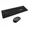 Kit Teclado + Mouse,Kit Teclado y Mouse Inalambrico Wb-8012