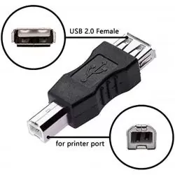 Adaptadores y Cables,Adaptador Usb A-B Conector Impresora M - USB Hembra
