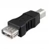 Adaptadores y Cables,Adaptador Usb A-B Conector Impresora M - USB Hembra