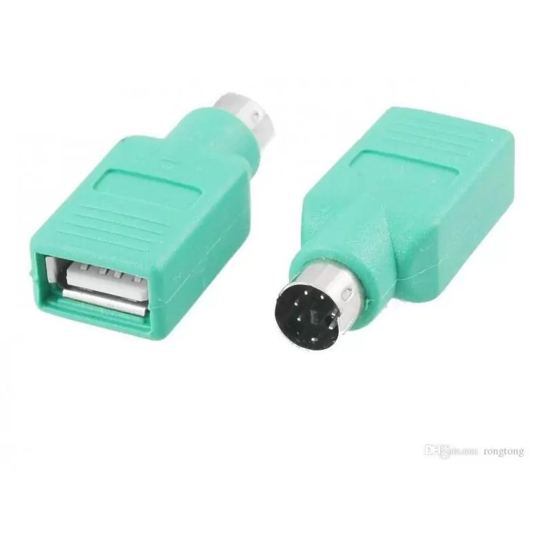 Adaptadores y Cables,Adaptador Usb A Puerto Ps2 Mouse O Teclado