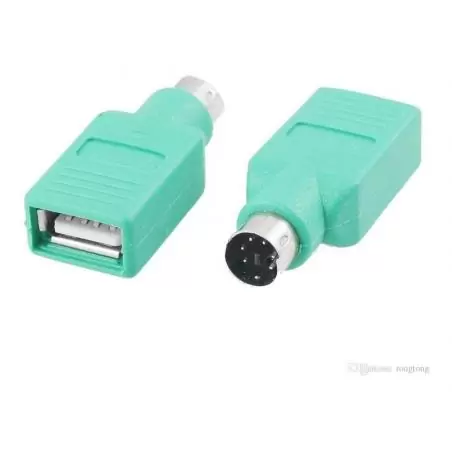 Adaptadores y Cables,Adaptador Usb A Puerto Ps2 Mouse O Teclado