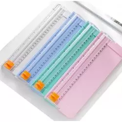 Artículos de Oficina,Guillotina Cortadora De Papel y Fotos Portatil