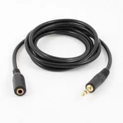 Cables de Audio,Extension Audio Macho / Hembra 1.5mts