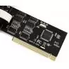 Tarjeta de Expansión,Tarjeta Periferica PCI 2 Serial Db9 Rs232 / 1 Paralelo Db25 Puerto COM