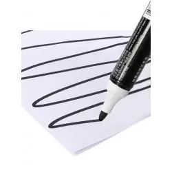 Lapices,Kit Caja De 10 Lapices Plumon Marcador Permanente Negro