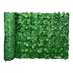 Terraza y Jardín,Malla Alfombra Hojas Enredadera Treillage Reja Cortina 24x1Mts