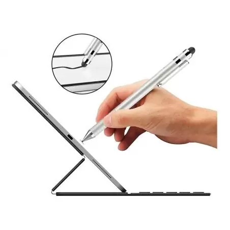 Lapices,Lapiz Tactil Touch Doble Punta Precision Punta Fina Para Tablet Celular