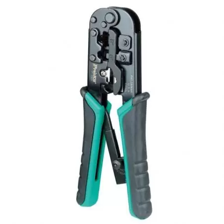 Tester y Herramientas de Redes,Alicate Crimpeadora Rj45 Rj11 Rj12 Proskit Cp-376t