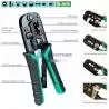 Tester y Herramientas de Redes,Alicate Crimpeadora Rj45 Rj11 Rj12 Proskit Cp-376t