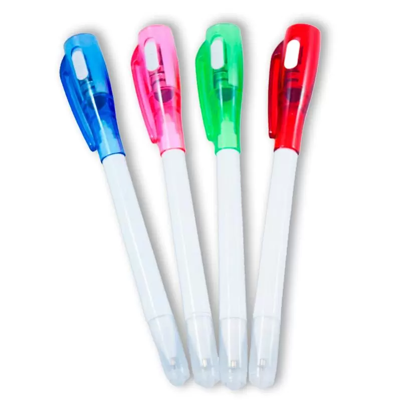 Lapices,Lapiz Luz Ultravioleta Detector Billetes Falsos