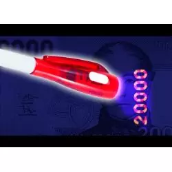 Lapices,Lapiz Luz Ultravioleta Detector Billetes Falsos