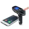 Adaptadores de Audio,Transmisor Fm Para Auto Con Bluetooth Mp3 Micro SD Usb Led