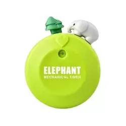 Timer Temporizadores,Timer de Cocina Elefante y Arbol Reloj Temporizador A Cuerda