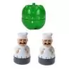 Timer Temporizadores,3X Timer Cocina 1 Pimenton y 2 Cocineros Reloj Temporizador A Cuerda