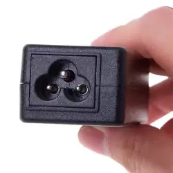 Cables de Poder,Cable De Poder Para Cargador De Notebook Tipo Trebol Chileno 3 Patas